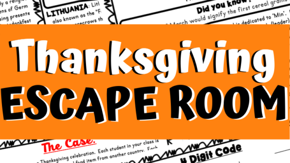 Thanksgiving Escape Room