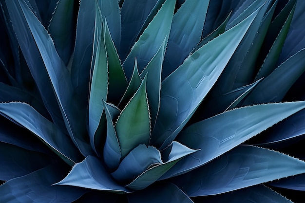 Premium AI Image | Surreal Serenity Delving into the Enigmatic Agave