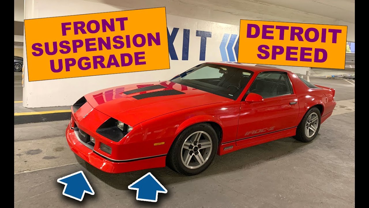 3rd Gen Camaro Suspension Upgrades (Front) Detroit Speed - YouTube