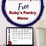 Rubys Pantry Food List