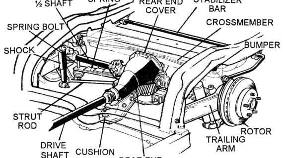 Rear Suspension Parts Diagram